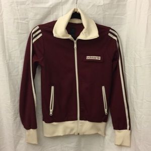Vintage unique adidas track jacket - original logo